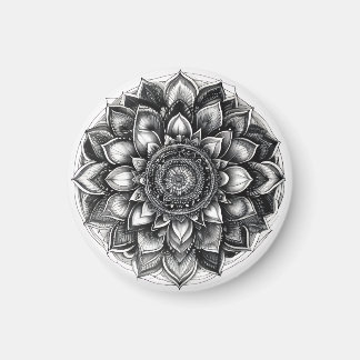 Aimant chemise mandala