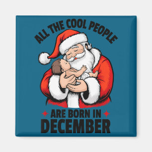 Aimant Chemise Né Décembre Jésus Noël Chrétien