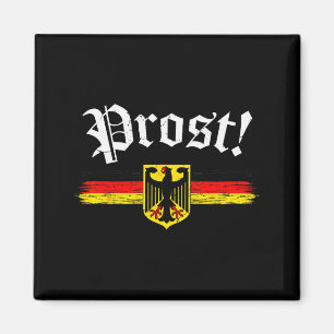 Aimant Chemise pour hommes femmes drapeau allemand Prost 