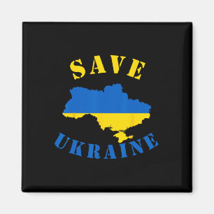 Aimant Chemise Sauver l'Ukraine Un T-Shirt Ukrainien