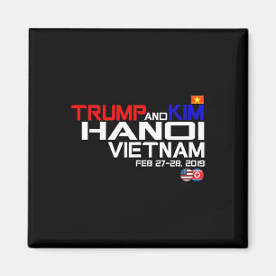 Aimant Chemise Vietnam Suummit Kim Et Trump T 