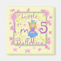 Chemises et cadeaux de la 5e année de Ballerina