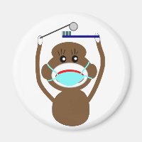 Chemises et cadeaux pour singe-chien Dentiste—Ador