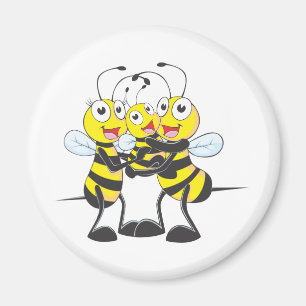 Aimant Chemises personnalisées : Happy Papa Maman Baby Be