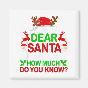 Aimant Cher Père Noël Je Peux Expliquer Funny Christmas S