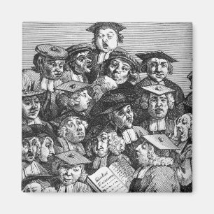 Aimant Chercheurs à une conférence, le 20 janvier 1736 