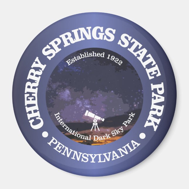 Aimant Cherry Springs SP (Devant)