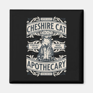 Aimant Cheshire Cat - Alice Au Pays Des Merveilles Livre 