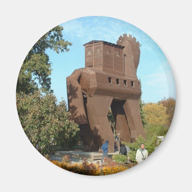 Aimant Cheval de Troyan (Devant)