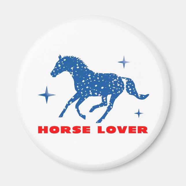 Aimant Cheval Lover (Devant)