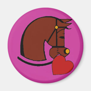 Aimant Cheval Lover, Chaleur Valintine