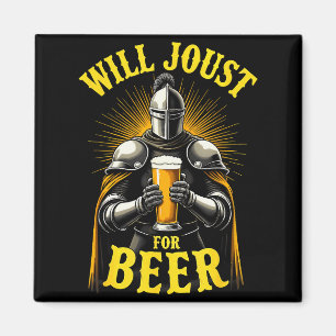Aimant Chevalier Médiéval de la Renaissance Joustera Pour