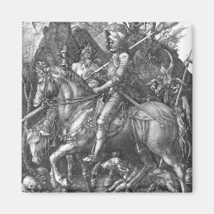 Aimant Chevalier, mort et le diable, 1513 (gravure)
