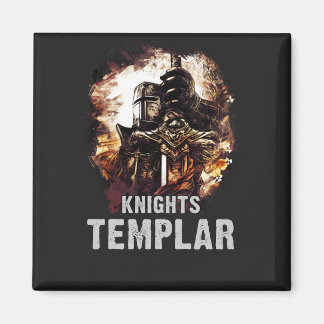 Aimant Chevaliers Templiers Guerriers du Christ Deus Vult