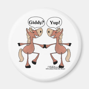 Aimant Chevaux Giddy Up