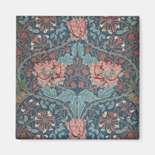 Aimant Chèvrefeuille par William Morris, Art floral vinta