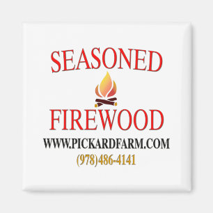 Aimant chevronné de bois de chauffage