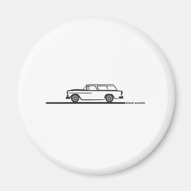 Aimant Chevy Nomad 1955 (Devant)