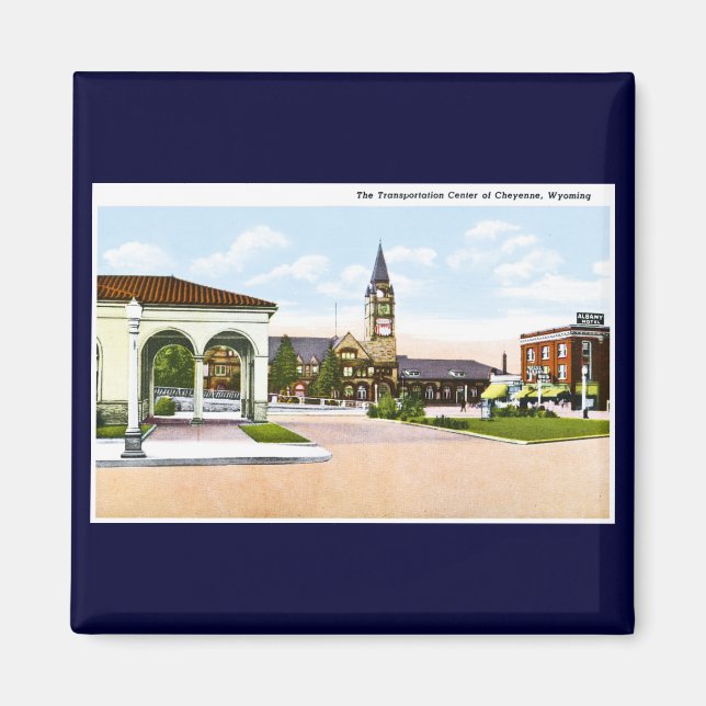 Aimant Cheyenne, Wyoming (Devant)