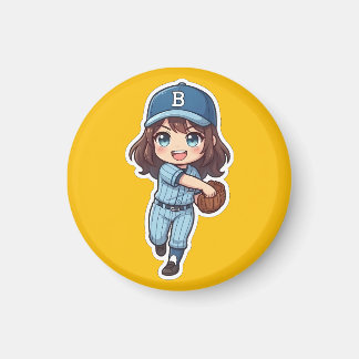 Aimant Chibi Baseball 2026 Edition - Fielder The Cannon