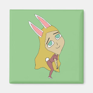 Aimant chibi bunnygirl