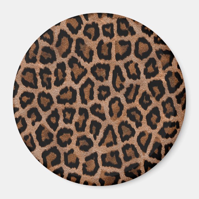 Aimant Chic Motif Leopard tendance (Devant)