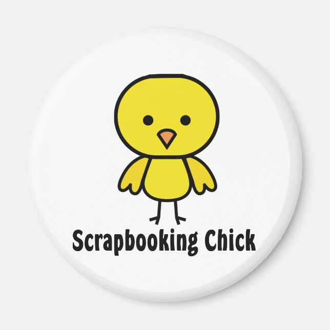 Aimant Chic Scrapbooking (Devant)