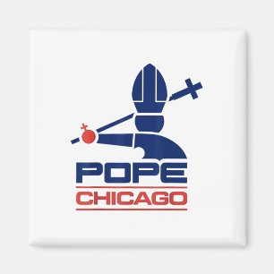 Aimant Chicago Pope Leo