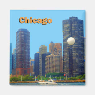 Aimant Chicago Skyline