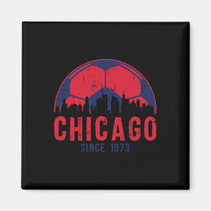 Aimant Chicago Skyline Soccer Fc Football Illinois 