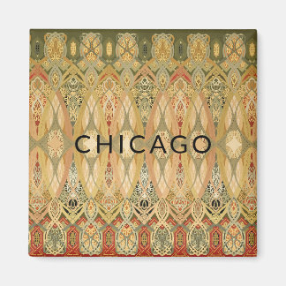 Aimant Chicago Stock Exchange Trading Room Stencil