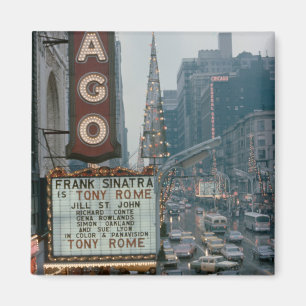 Aimant Chicago Theatre 1967 Noël sur State Street