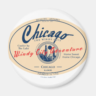 Aimant Chicago Windy City