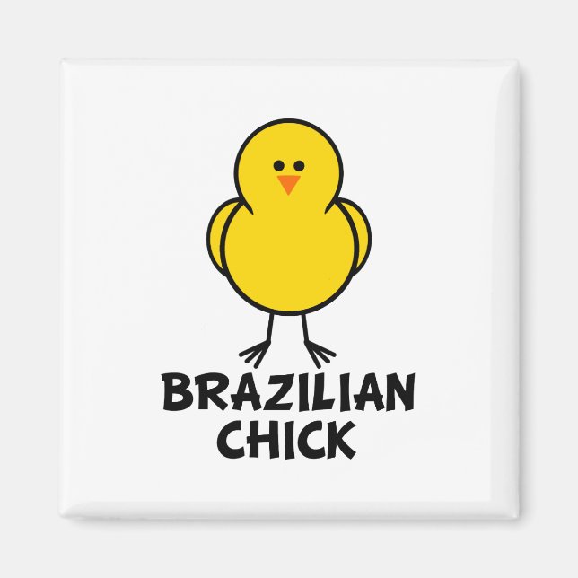 Aimant Chick brésilien (Devant)