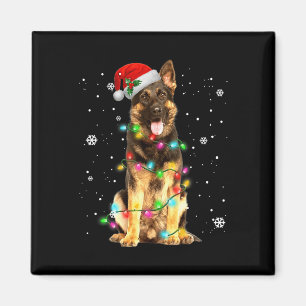 Aimant Chien Berger Allemand Arbre Noël Xmas Cadeaux Chie