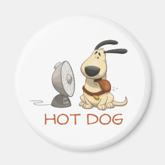 Aimant Chien chaud