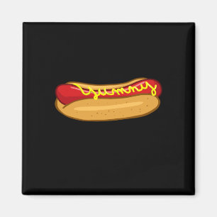 Aimant Chien chaud drôle amateur de hot dog performance 