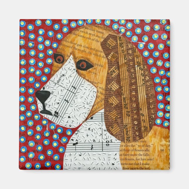 Aimant Chien chiot (Devant)