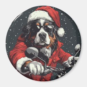 Aimant Chien de montagne bernois de Noël