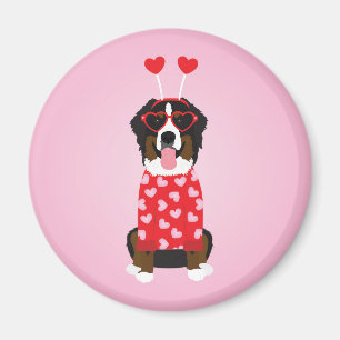 Aimant Chien de montagne de Saint-Valentin Bernese
