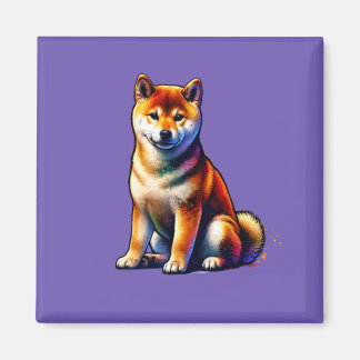 Aimant Chien de Shiba Inu
