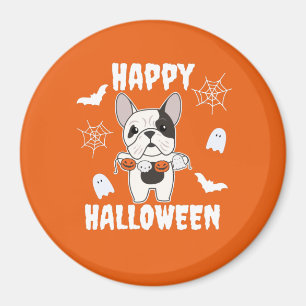 Aimant Chien de taule français, joyeux costume de chien d