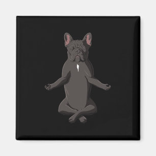 Aimant Chien Français Chien de Yoga