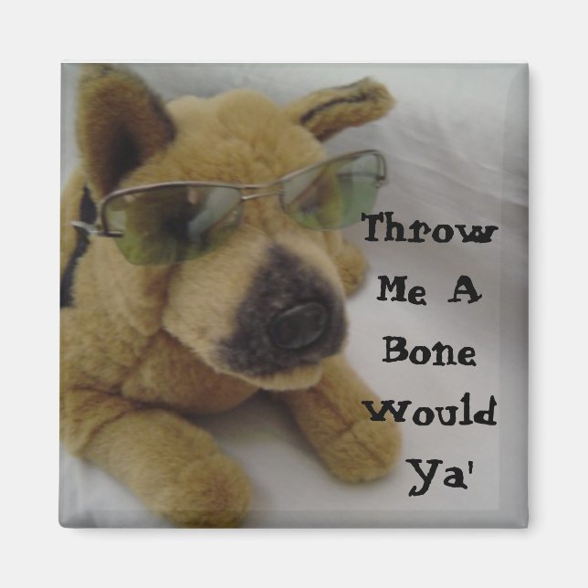 Aimant Chien humoristique (Devant)