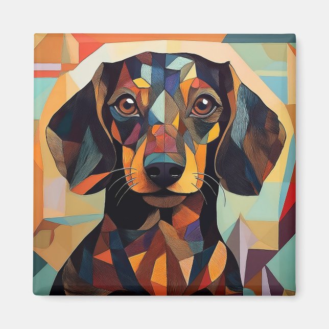 Aimant Chien IA (Devant)