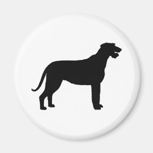 Aimant Chien-loup irlandais (dans le noir)