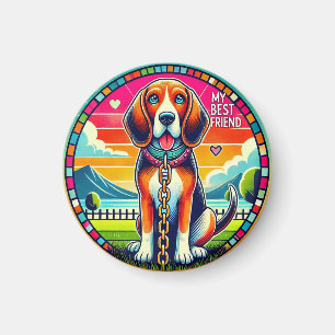 Aimant Chien Mignon Cadeau Frigo Décoration Amateu