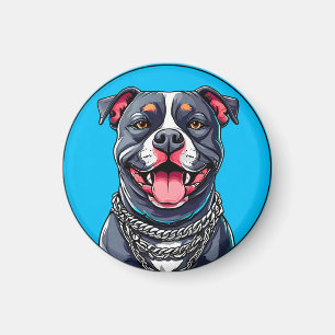 Aimant Chien Pitbull