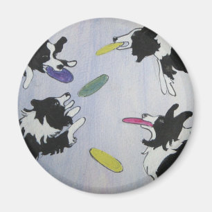 Aimant Chiens de disque de vol