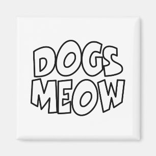 Aimant Chiens Meow